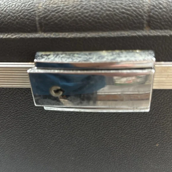 Starflite Train Case Luggage Gray Vintage - Picture 7 of 13